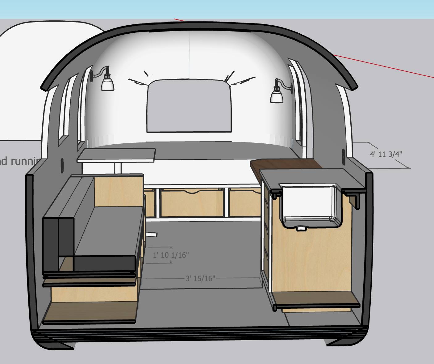 airstream interior design by Custom Way