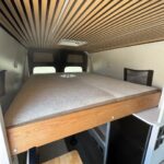 bed in mercedes benz sprinter interior custom way