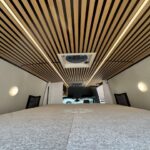 bed in mercedes benz sprinter interior la california