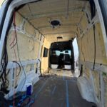 mercedes benz sprinter conversion step-by-step insulation
