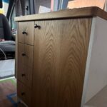 mercedes benz sprinter conversion step-by-step interior cabinets