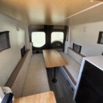 sofas with table transformer to a bed in mercedes benz sprinter interior