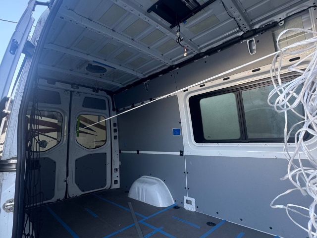 windows in Sprinter Van Interior