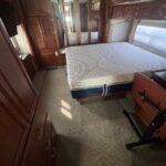 42 ft RV before remodel bedroom