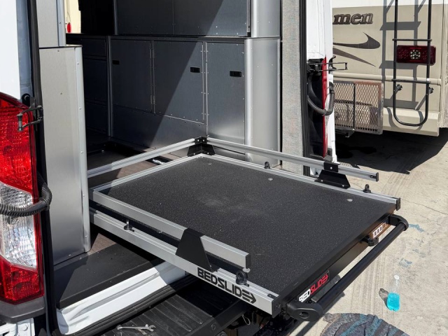 Ford transit back slide install