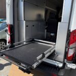 Ford transit back slide installation 4