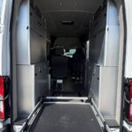 Ford transit back slide installation 5