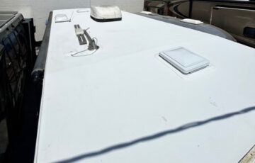 Water damage roof and overhead bunk custom way