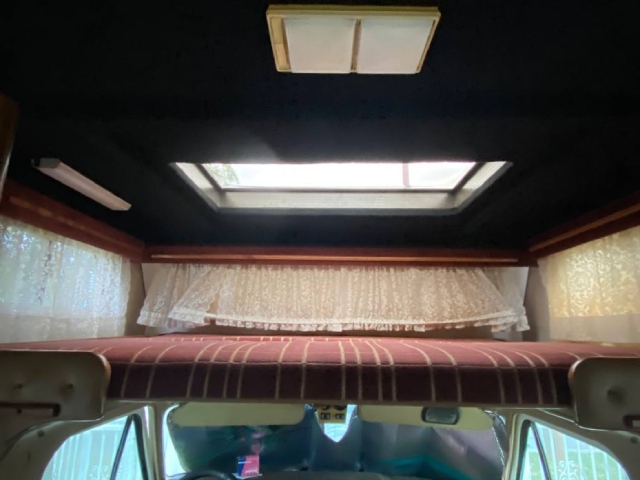 slylight in rv cabover
