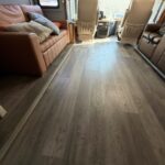 vinyl flooring in 42 ft Fleetwood RV