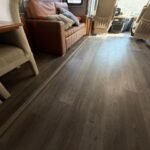 vinyl flooring in Fleetwood RV