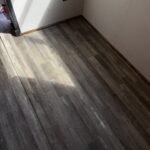 water-damaged plywood floor replacement in slide-out RV by Custom Way
