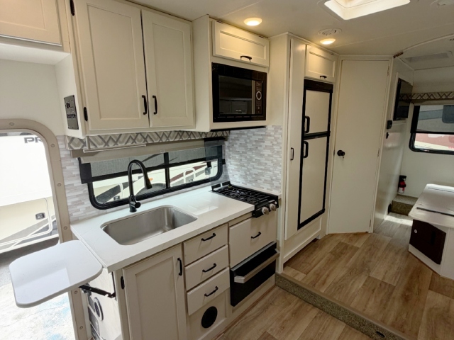 1 White, Gray and Black RV Color Scheme