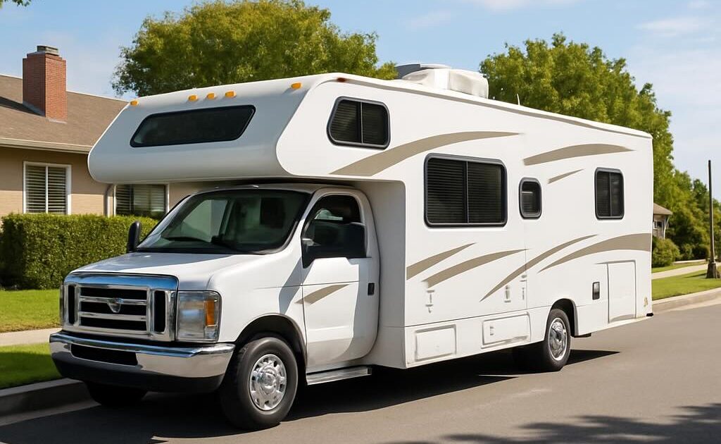 Can you park an RV on the street in California?
