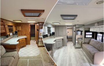 Top Before and After RV Renovations by Custom Way