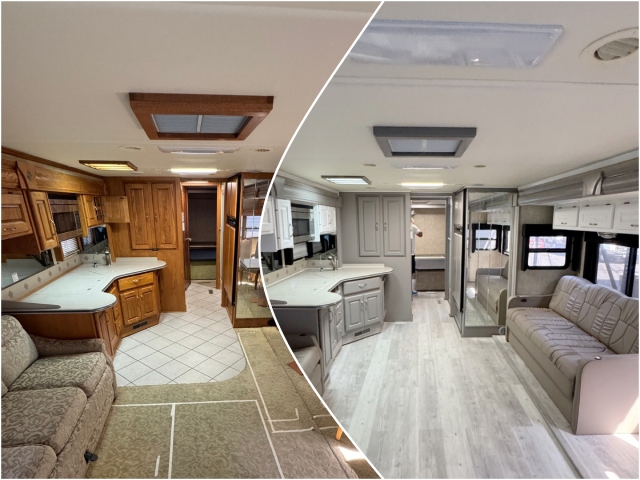 Top Before and After RV Renovations by Custom Way