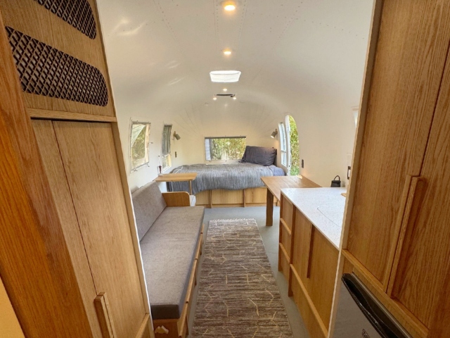 Travel Trailer to Summer Cabin Transformation before and after photo 1