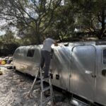 Vintage Airstream Roof Repair Custom Way