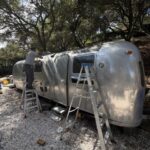 Vintage Airstream Roof Repair in LA