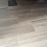 linoleum flooring in travel trailer