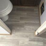 linoleum flooring in travel trailer 2