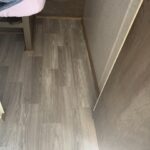 linoleum flooring in travel trailer 4