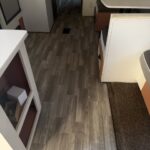 linoleum flooring in travel trailer 5