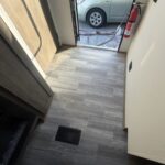 linoleum flooring in travel trailer 7