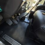 truck flooring before renovation