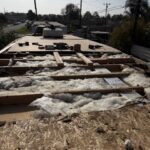 40 ft Trailer Roof Repair After Water Damage