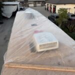 40 ft Trailer Roof Repair After Water Damage LA county