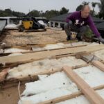 40 ft Trailer Roof Restoration After Water Damage Custom Way rv repair shop