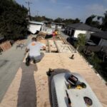 40 ft Trailer Roof Restoration New plywood