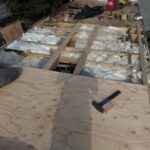 40 ft Trailer Roof Restoration New plywood 5