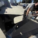 Custom Toy Hauler Wall Repair