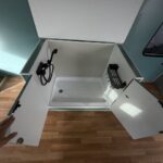Ford 450 rv renewal Small shower 1