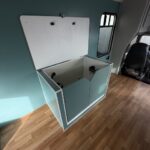 Ford 450 rv renewal Small shower 3