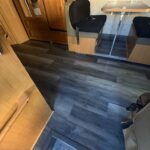 New Vinyl Plank Flooring in a Ford E-450