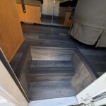 New Vinyl Plank Flooring in a Ford E-450