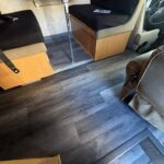 New Vinyl Plank Flooring in a Ford E-450