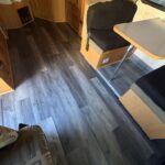 New Vinyl Plank Flooring in a Ford E-450