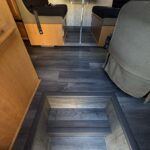 New Vinyl Plank Flooring in a Ford E-450
