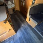 New Vinyl Plank Flooring in a Ford E-450
