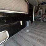 Custom Toy Hauler Wall Repair