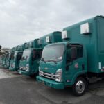 Vents with Fans Installation on Commercial Trucks Custom Way RV repair shop