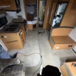 New Vinyl Plank Flooring in a Ford E-450