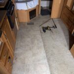 New Vinyl Plank Flooring in a Ford E-450