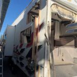 Custom Toy Hauler Wall Repair