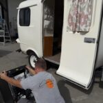 Small Campervan Fridge Installation