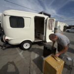 Small Campervan Fridge Installation